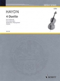 Haydn - 4 Duets for 2 Cellos (SCHOTT)