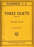 Three Duets Op. 22 for 2 Cellos