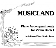 Musicland - Piano Accompaniment for Violin Book 1