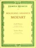 Mozart - Twelve Duets for Violin & Viola, K. 487 (BAR)