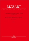 Mozart - Four Sonatas (Early Sonatas Vol. 1) (BAR)