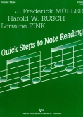 Quick Steps to Note Reading - Volume 3