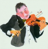 Notecard - "Violin" by Mary Woodin