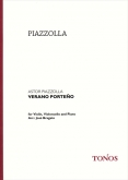 Piazzolla - Verano Porteño (Summer) for Piano Trio