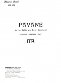 Ravel - Pavane de la Belle au Bois dormant for Violin (DUR)