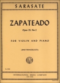 Zapateado Op.23 No.2 for Violin and Piano