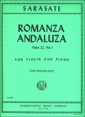 Romanza Andaluza Op.22 No.1 for Violin and Piano