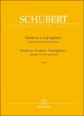 Schubert - Arpeggione Sonata, D.821 For Viola (BAR)