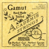 Gamut Academie Gamba Violin E(1) String - Medium - Natural