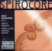 Spirocore Orchestra Bass String D - medium - 3/4