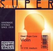 Superflexible Violin G String - medium - 1/16