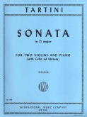 Sonata in D major for Two Violins and Piano