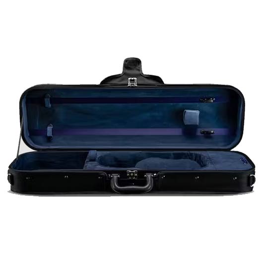 Eastman Classic Oblong Violin Case - Black/Blue - 4/4
