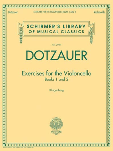 Dotzauer - Exercises For The Violoncello - Books 1 and 2