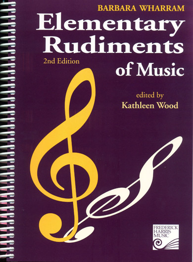 Elementary Rudiments Of Music 2nd Edition