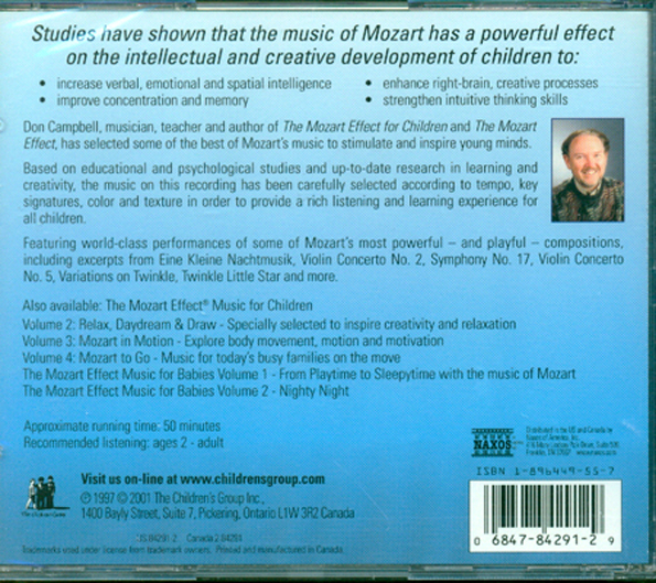 The Mozart Effect Volume For  Music