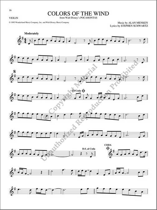 Big Book of Disney Songs for Violin