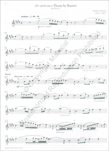 graded violin repertoire